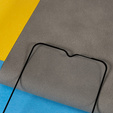 3D tvrdené sklo pre Motorola Moto E13, čierne