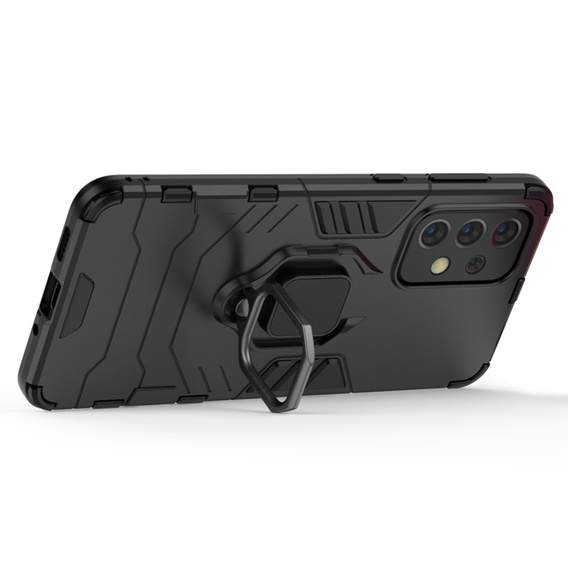 Obal na mobil pre Samsung Galaxy A33 5G, Kickstand Ring, čierne