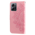 Klapkové puzdro pre Xiaomi Redmi Note 12 4G, Mandala Flower, ružové