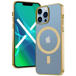 Obal na mobil pre iPhone 13 Pro, ERBORD Hybrid MagSafe Case, modré