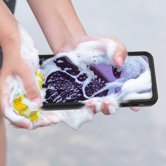 Vodotesné puzdro IP68 pre Samsung Galaxy A32 5G, SHELLBOX, čierne