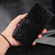 Flipové puzdro pre Oppo A5 Pro 5G, Wallet Rhombus, čierne