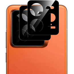 2x Tvrdené sklo na fotoaparát pre Realme GT 7 Pro, čierne