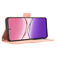 Klapkové puzdro pre Oppo A5 Pro 5G, Card Slot, ružové
