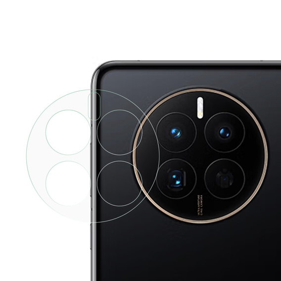 Tvrdené sklo na fotoaparát pre Huawei Mate 50 Pro, priehľadné