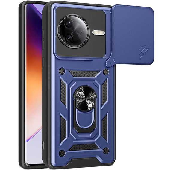 Obal na mobil pre Xiaomi Poco F7 Pro, CamShield Slide, modré