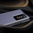 Flipové puzdro pre Samsung Z Fold5 5G, Smart View Wallet, levanduľové