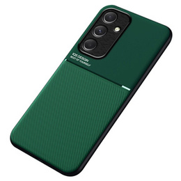 Puzdro pre Samsung Galaxy A55 5G, s magnetickou úchytkou, zelený