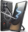 Puzdro pre Samsung Galaxy S25 Ultra, Tongate MECH MagSafe Series, čierne + 9H tvrdené sklo