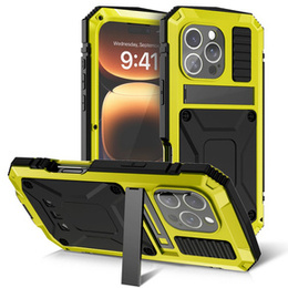 Obrnené puzdro pre iPhone 16 Pro, R-JUST, žlté