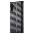 Flipové puzdro pre Samsung Galaxy A56, Carbon LC.IMEEKE, čierne