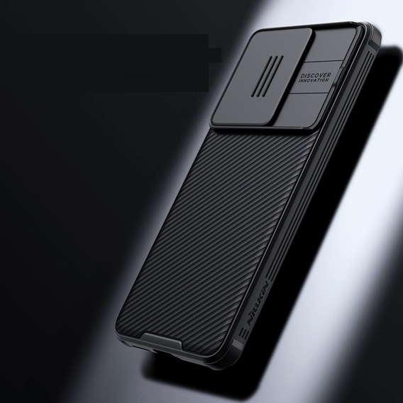 Puzdro pre Xiaomi Poco F6, pancierované Nillkin, CamShield Pro, čierne