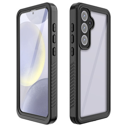 Vodotesné puzdro IP68 pre Samsung Galaxy S24 FE, čierne