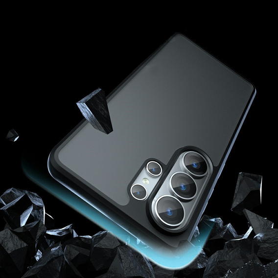 Fusion Hybrid puzdro pre Samsung Galaxy S26 Ultra, matná čierna