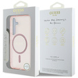Puzdro GUESS IML Glitter Circle pre Samsung Galaxy S25