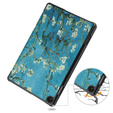 Puzdro pre Lenovo Tab M10 10.1 Gen 3 TB-328FU/TB-328XU, Smartcase, Flowers