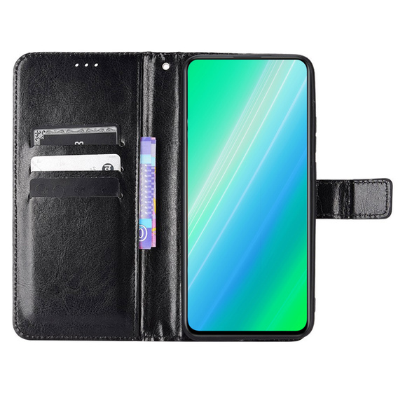 Klapkové puzdro pre Motorola Edge 40 Pro, Wallet, čierne