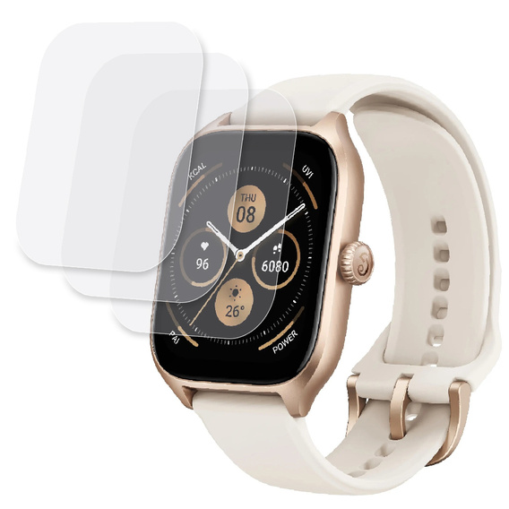 3x ERBORD Hydrogélová fólia pre Amazfit GTS 4