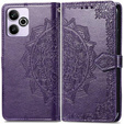 Klapkové puzdro pre Xiaomi Redmi 13, Mandala, fialové
