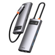 Kovová dokovacia stanica Metal Gleam Series 6 v 1 pre zariadenia USB-C