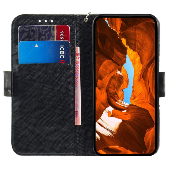 Klapkové puzdro pre Motorola Edge 50 Pro 5G, Wallet, Mandala Flower
