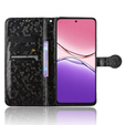 Flipové puzdro pre Oppo A5 Pro 5G, Wallet Rhombus, čierne