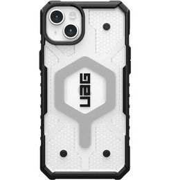 Urban Armor Gear Obal na mobil pre iPhone 15 Plus, Pathfinder MagSafe, transparentné / čierne