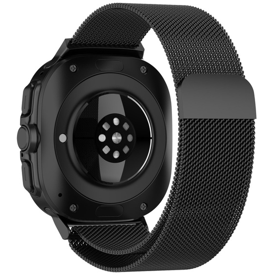 Milánsky náramok pre Samsung Galaxy Watch Ultra 47mm (2025 / 2024), čierny
