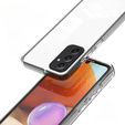 Puzdro pre Samsung Galaxy M34 5G, Fusion Hybrid, s ochranou fotoaparátu, transparentné / čierne