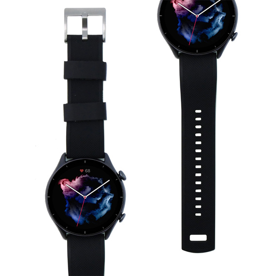 ERBORD Univerzálny 22 mm silikónový remienok