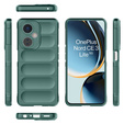 Obal na mobil pre OnePlus Nord CE 3 Lite 5G, Gaming Shockproof, zelený