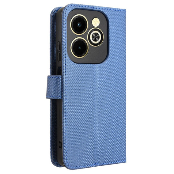 Klapkové puzdro pre Infinix Hot 40i, Wallet Smart Magnet, modré