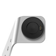 Hliníková USB dokovacia stanica pre Garmin Fenix 7/7S/7X/6/6X/6S, strieborná