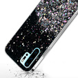 Obal na mobil pre Huawei P30 Pro, Glittery, čierne