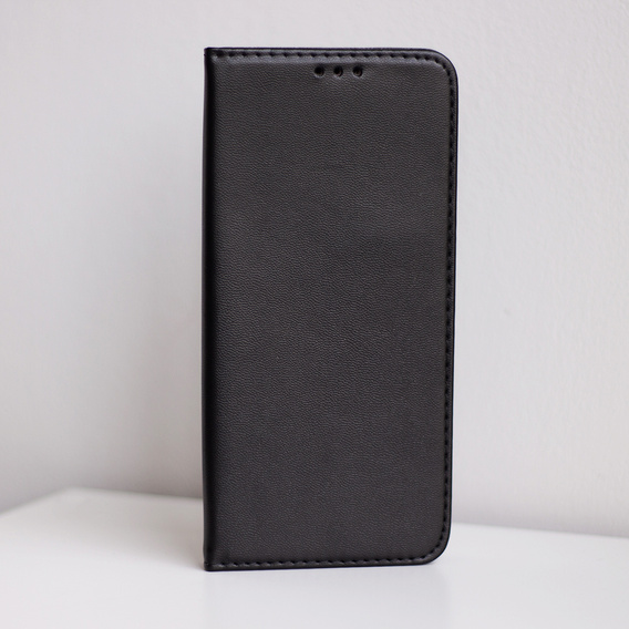Klapkové puzdro pre Oppo Reno 11F 5G, Smart Magnetic, čierne + 9H sklo