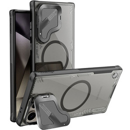 Puzdro pre Samsung Galaxy S24 Ultra, pancierované Nillkin, Icelade Prop, pre Magsafe, čierne