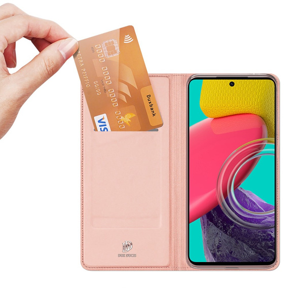Dux Ducis Obal na mobil pre Samsung Galaxy M53 5G, Skinpro, ružové rose gold