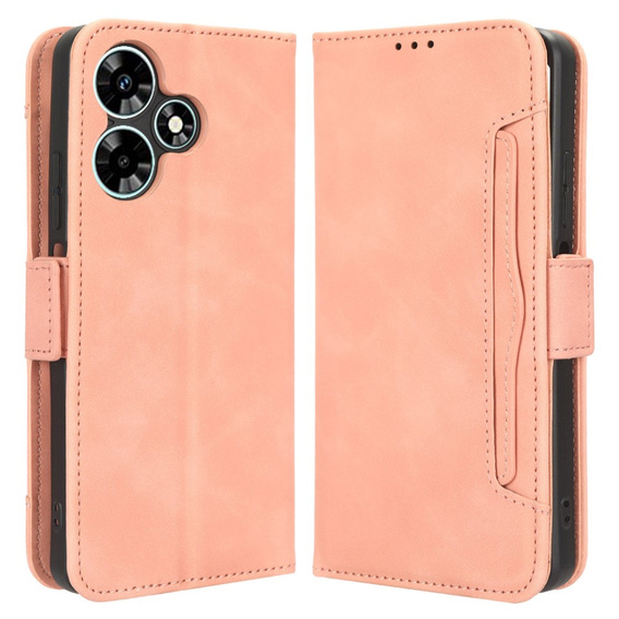 Klapkové puzdro pre Infinix Hot 30, Card Slot, ružové