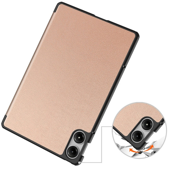 Puzdro pre Xiaomi Redmi Pad Pro / Xiaomi Poco Pad, Smartcase, ružové rose gold