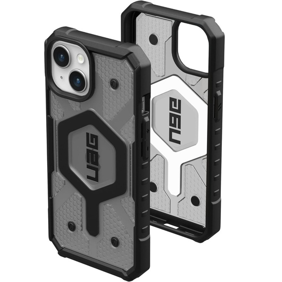 Urban Armor Gear Obal na mobil pre iPhone 15 Pro, Pathfinder MagSafe, sivé