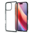 Puzdro Spigen pre iPhone 16 Pro, Ultra Hybrid, sivé + tvrdené sklo 9H