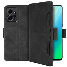 Klapkové puzdro pre Xiaomi Redmi Note 12 4G, Card Slot, čierne