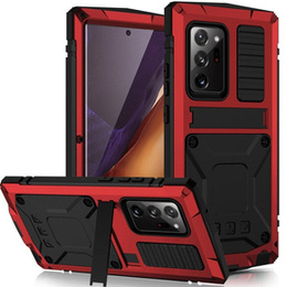 Puzdro pre Samsung Galaxy Note 20 Ultra, R-JUST, pancierované, červené