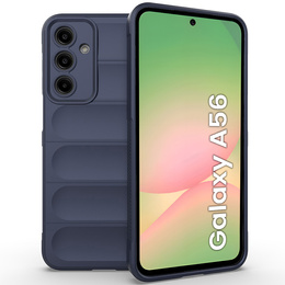 Obal na mobil pre Samsung Galaxy A56, Gaming Shockproof, tmavomodré