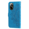 Klapkové puzdro pre Realme C67, Mandala, modré