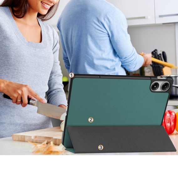 Puzdro pre Xiaomi Redmi Pad Pro / Xiaomi Poco Pad, Smartcase, zelený