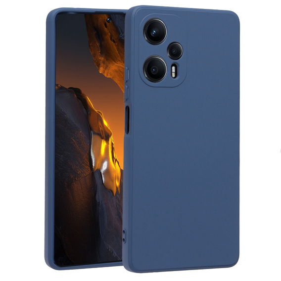 Obal na mobil pre Xiaomi Poco F5, Silicone Lite, modré