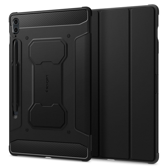 Púzdro SPIGEN Rugged Armor Pro pre Samsung Galaxy Tab S9 FE+ 12.4" (X610/X616B) – Čierne
