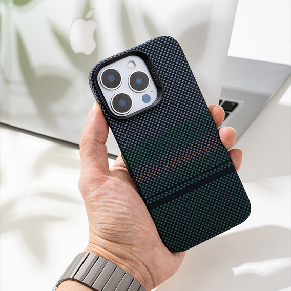 BENKS Kevlar Magnetic Armor Air Aurora 600D S062 puzdro pre MagSafe pre iPhone 15 Pro Max