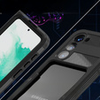 Vodotesné puzdro IP68 pre Samsung Galaxy S23, čierne